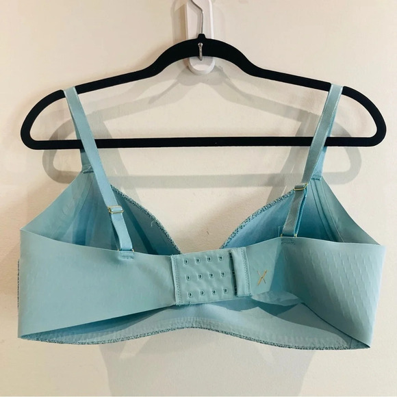 KNIX Sz 7 Wingwoman Contour  Lightly Padded Meshy Overlay Fabric Bra - Picture 3 of 7